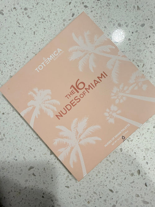 totemica-  The 16 Nudes Of Miami Palette