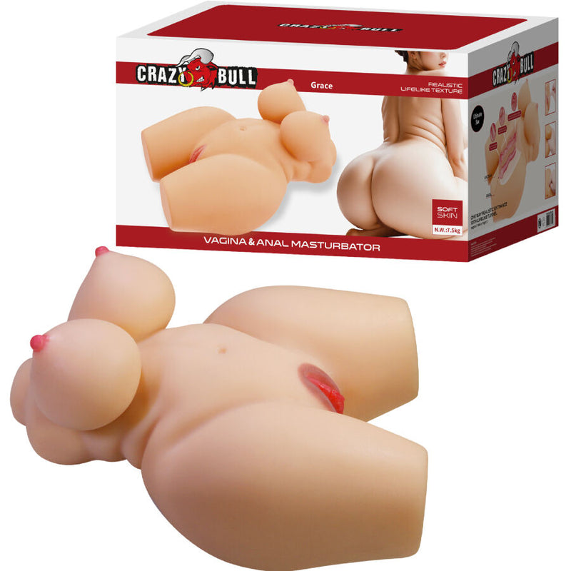 GRACE REALISTIC FEMALE TORSO VAGINA AND ANAL 7.5 KG